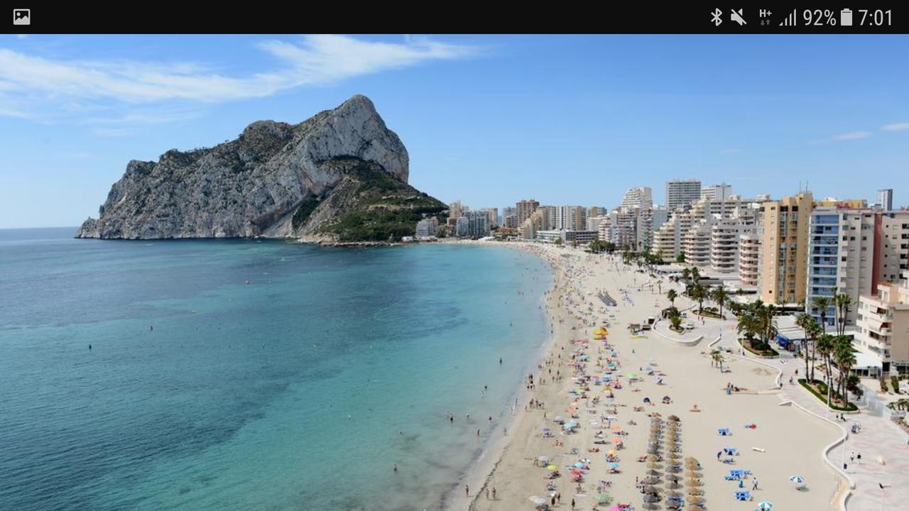Calpe Centro Turisico Daire Dış mekan fotoğraf